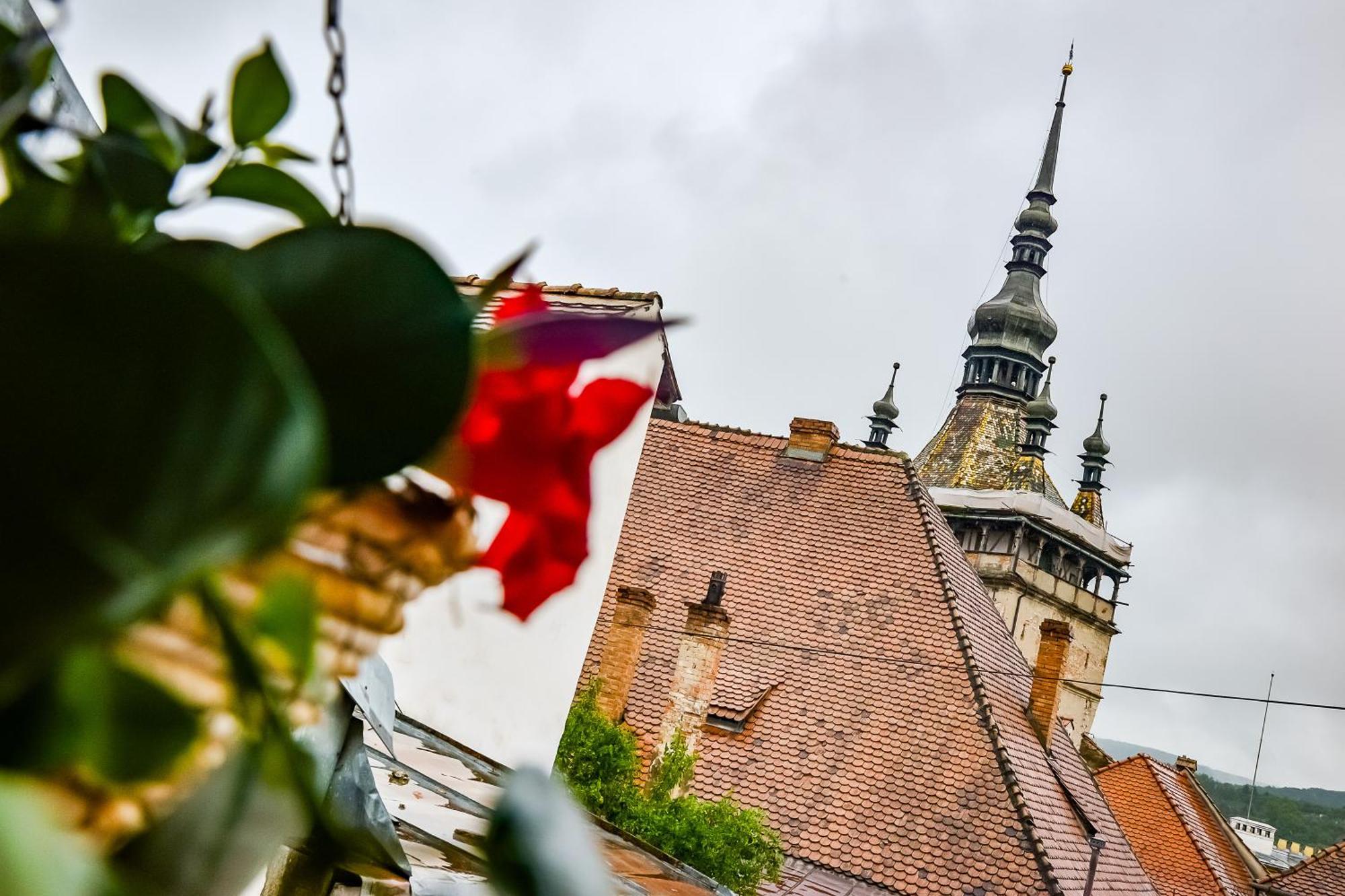 An Der Holztreppe Apartment Sighisoara Luaran gambar