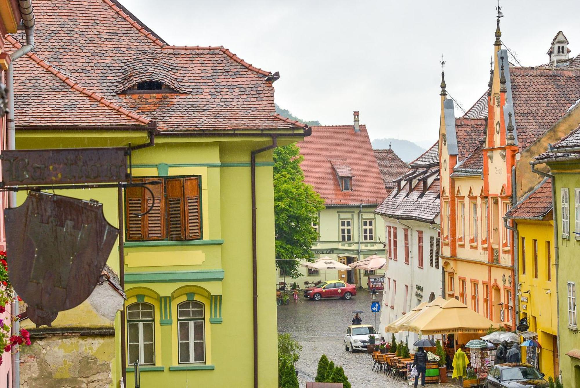An Der Holztreppe Apartment Sighisoara Luaran gambar