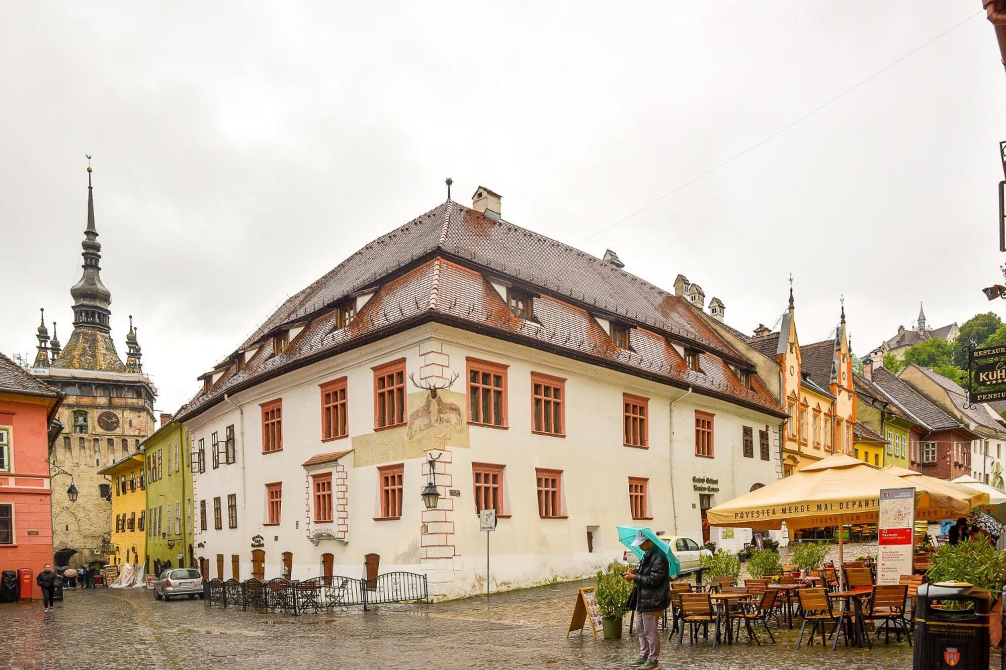 An Der Holztreppe Apartment Sighisoara Luaran gambar